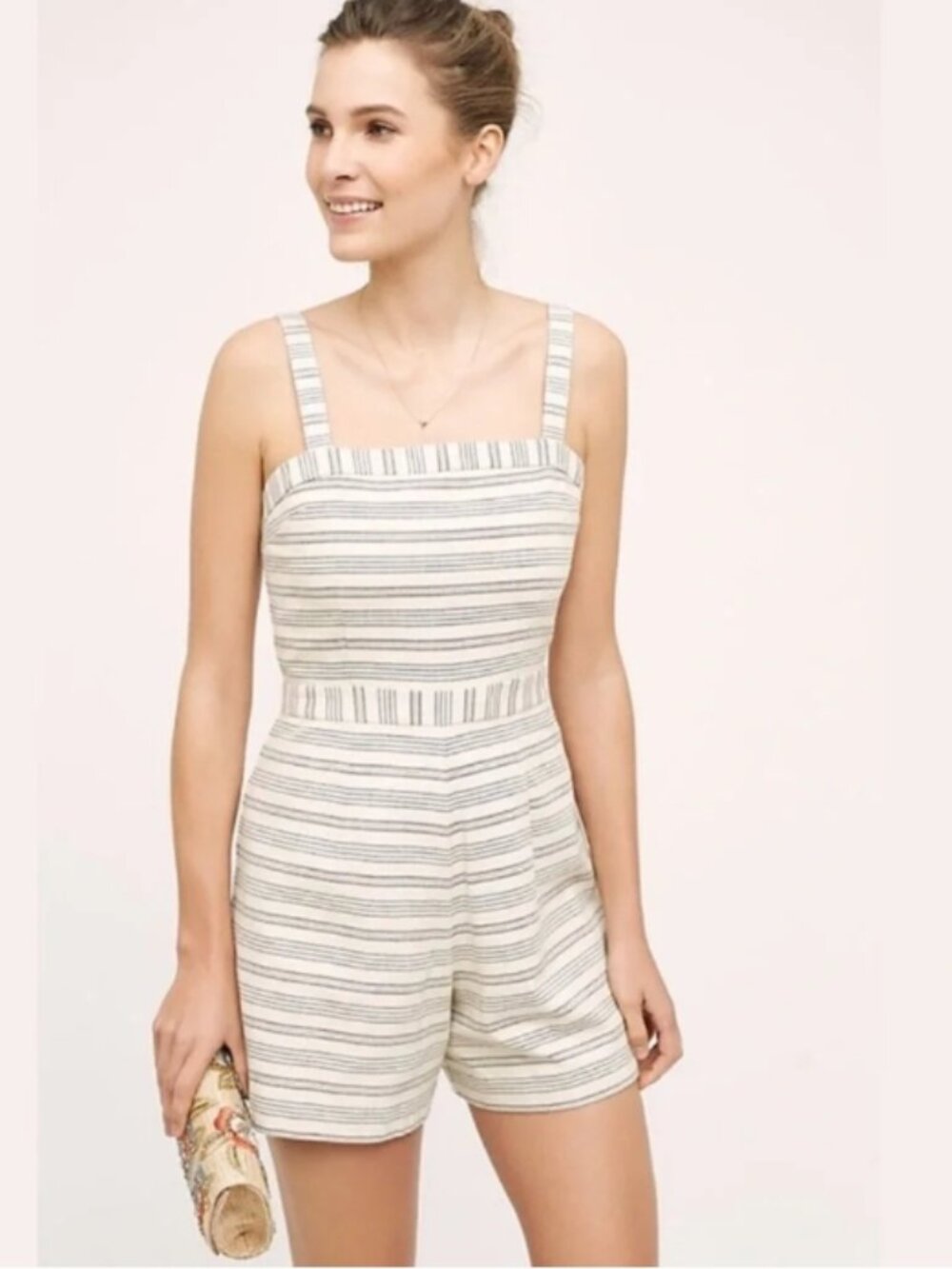 ANTHROPOLOGIE x PAPER CROWN Retro Romper - Size Small - Like New